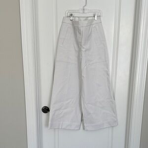 SPANX White Wide-Leg Pants